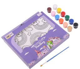 Canvas Pouch Kit - Rainbow